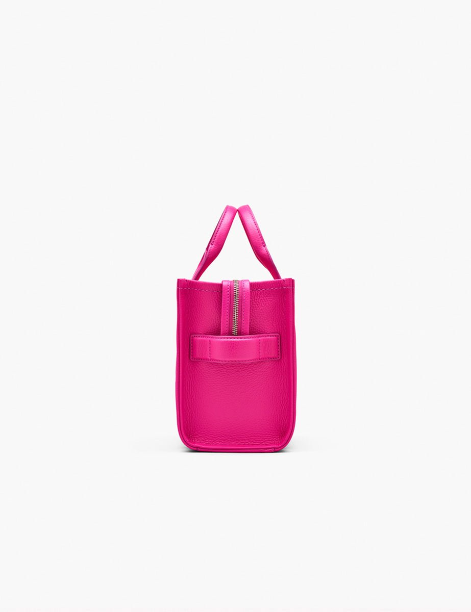 small tote bag leather hot pink - marc jacobs - shopper