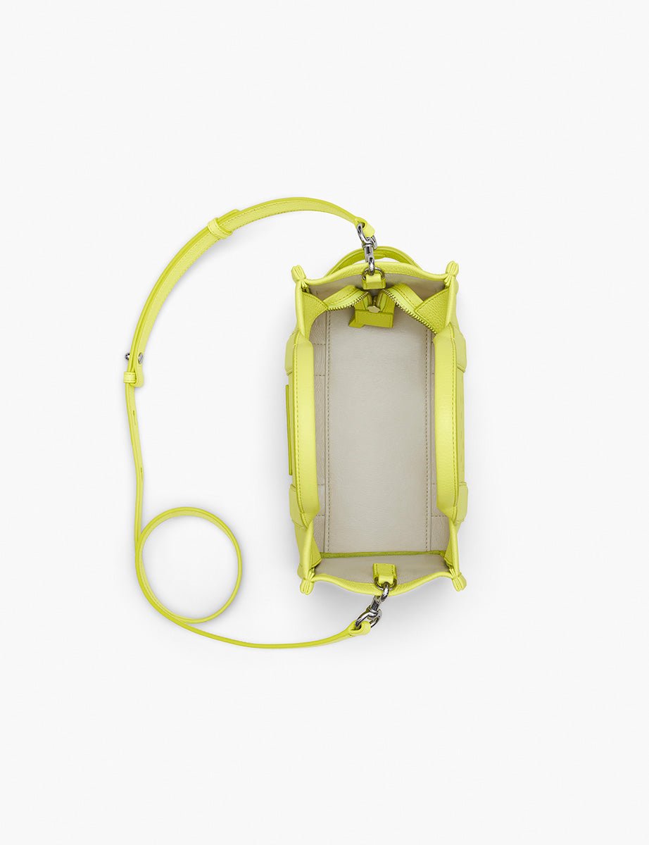 small tote bag leather limoncello - marc jacobs - shopper