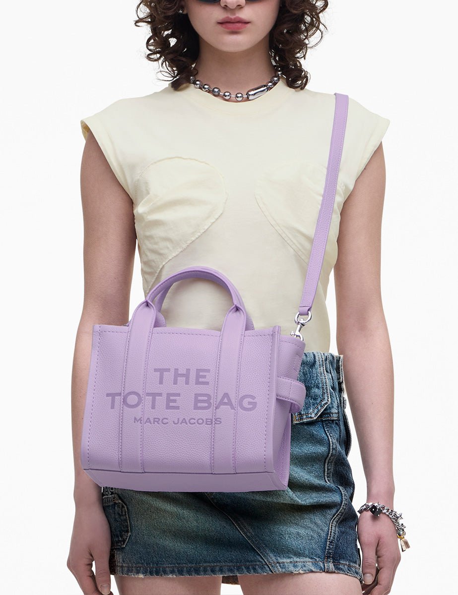 small tote bag leather wisteria - marc jacobs - shopper