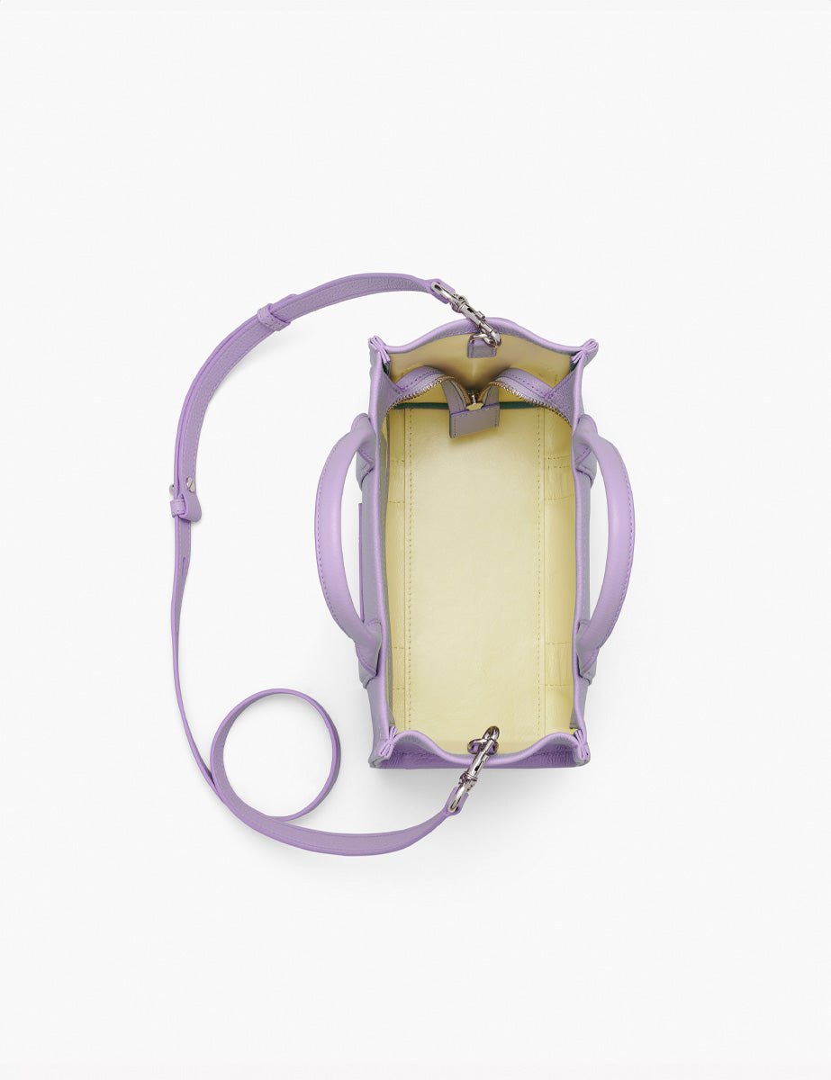 small tote bag leather wisteria - marc jacobs - shopper