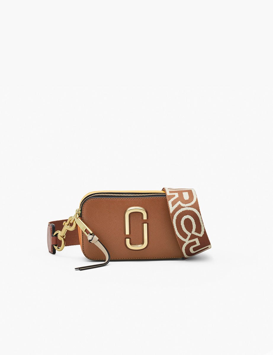 snapshot bag leather argan oil multi - marc jacobs - clutch