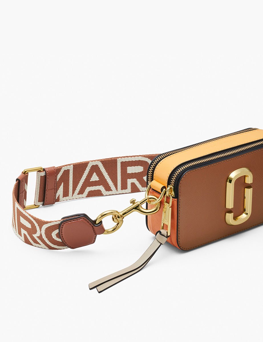 snapshot bag leather argan oil multi - marc jacobs - clutch