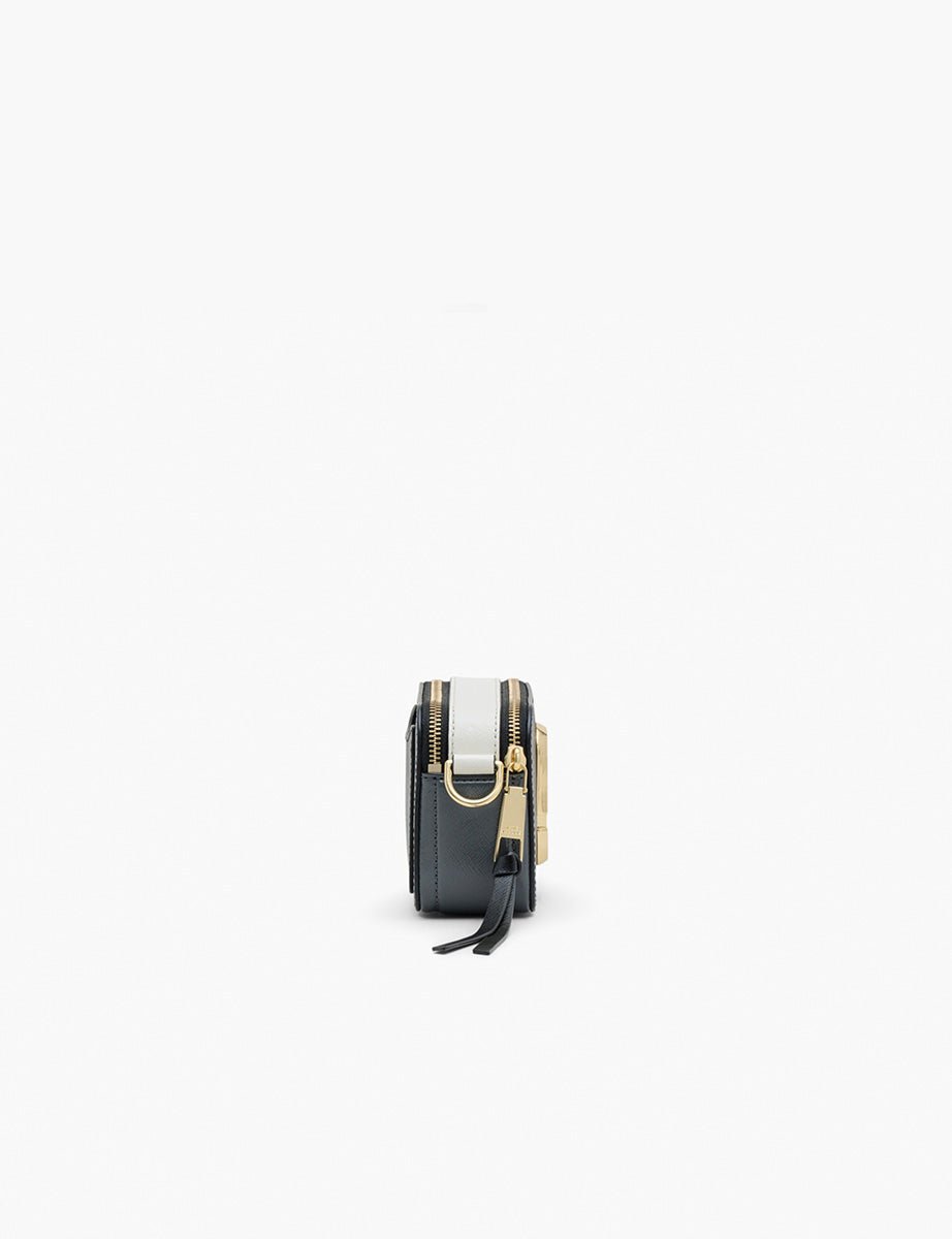 snapshot bag leather black multi - marc jacobs - clutch
