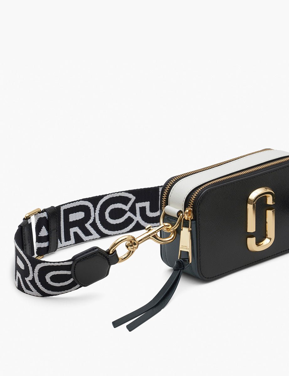 snapshot bag leather black multi - marc jacobs - clutch