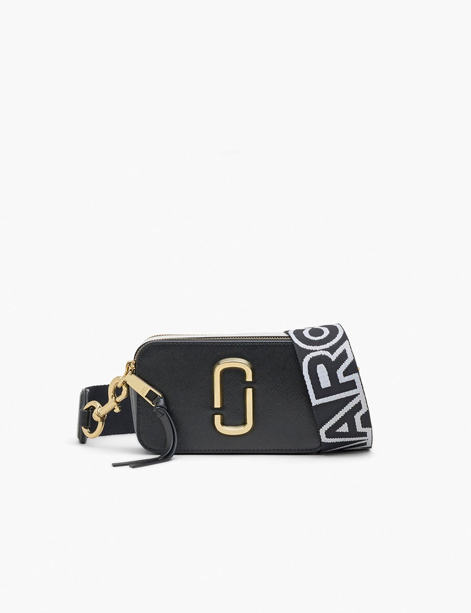 snapshot bag leather black multi - marc jacobs - clutch