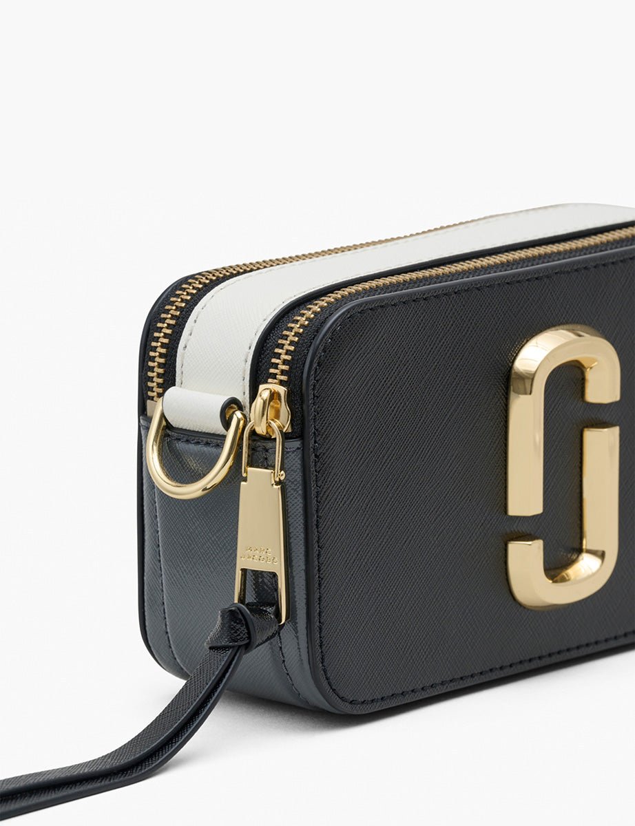 snapshot bag leather black multi - marc jacobs - clutch