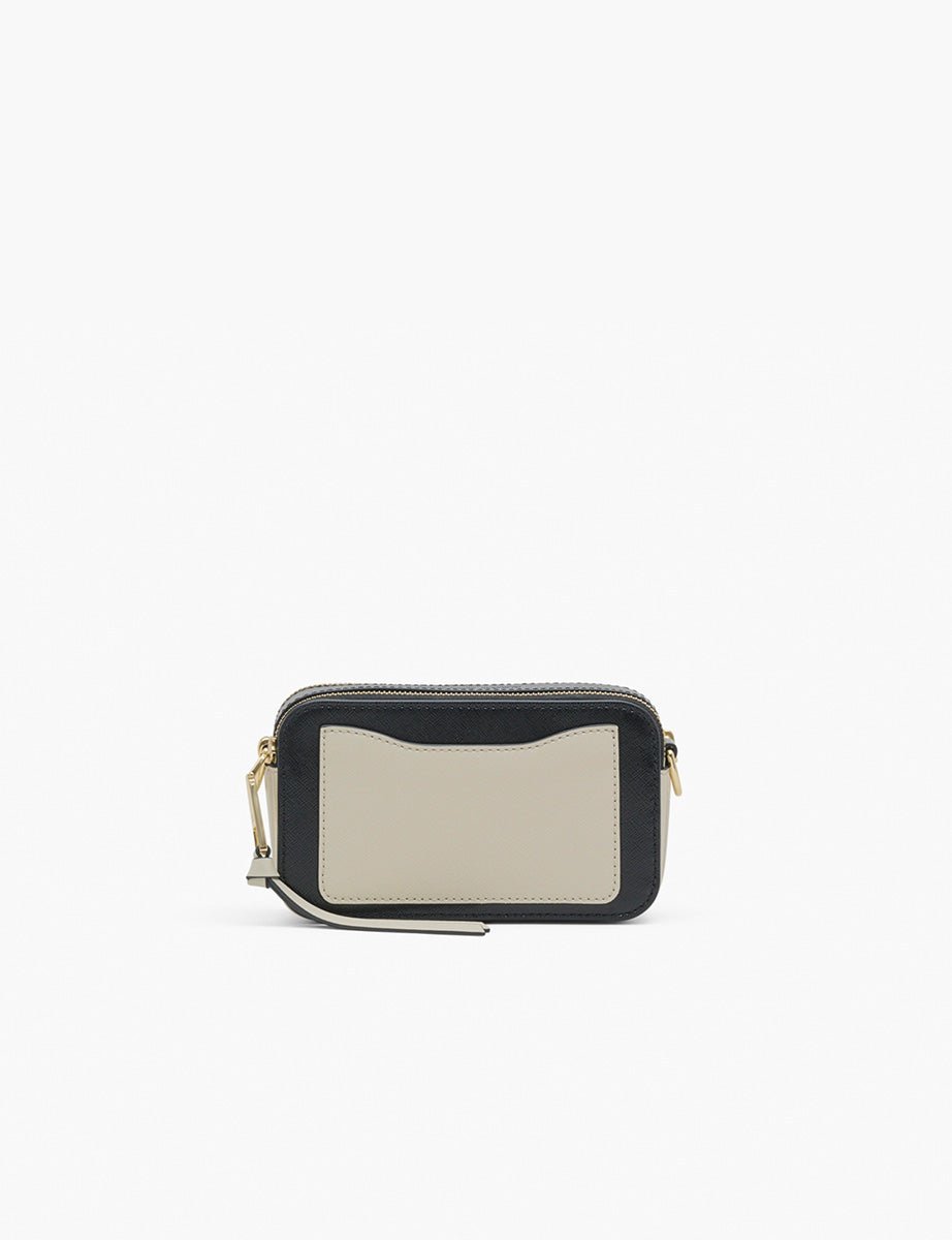 snapshot bag leather cloud white multi - marc jacobs - clutch