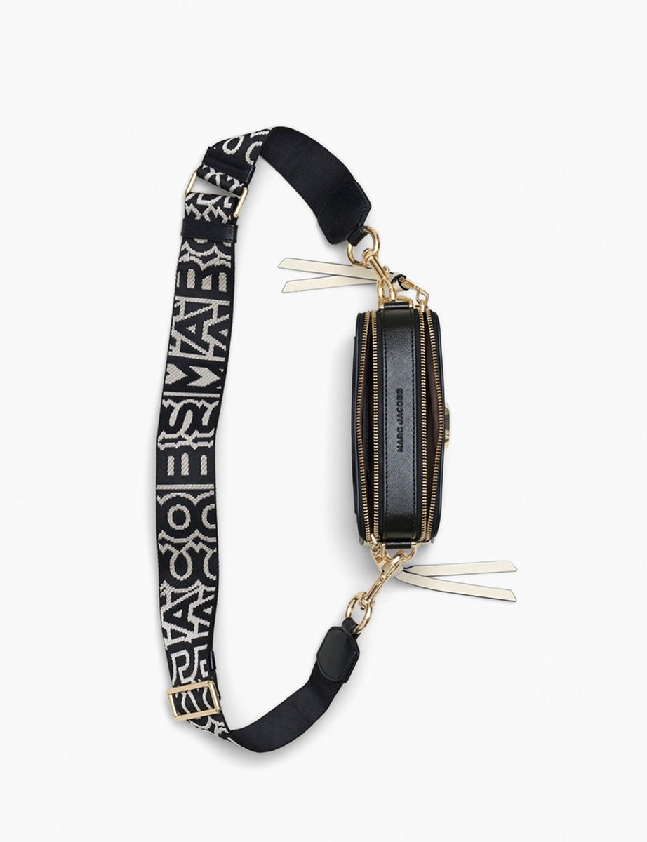 snapshot bag leather cloud white multi - marc jacobs - clutch