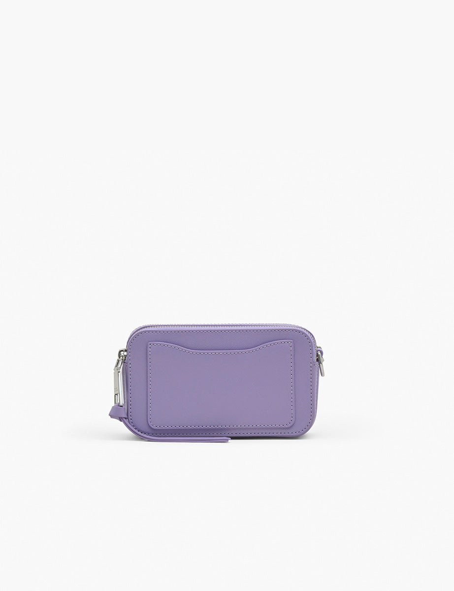 snapshot bag leather lavender - marc jacobs - clutch