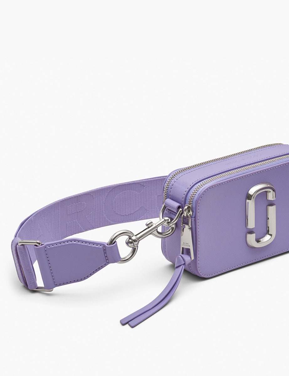 snapshot bag leather lavender - marc jacobs - clutch