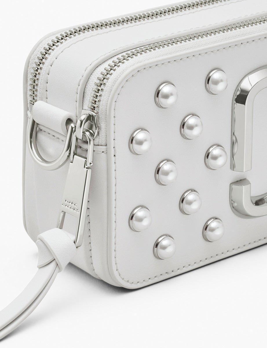 snapshot leather bianco - marc jacobs - clutch