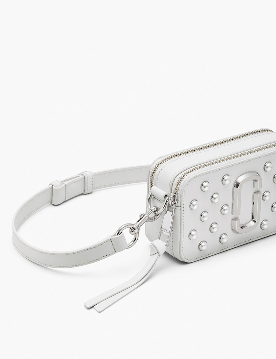 snapshot leather bianco - marc jacobs - clutch