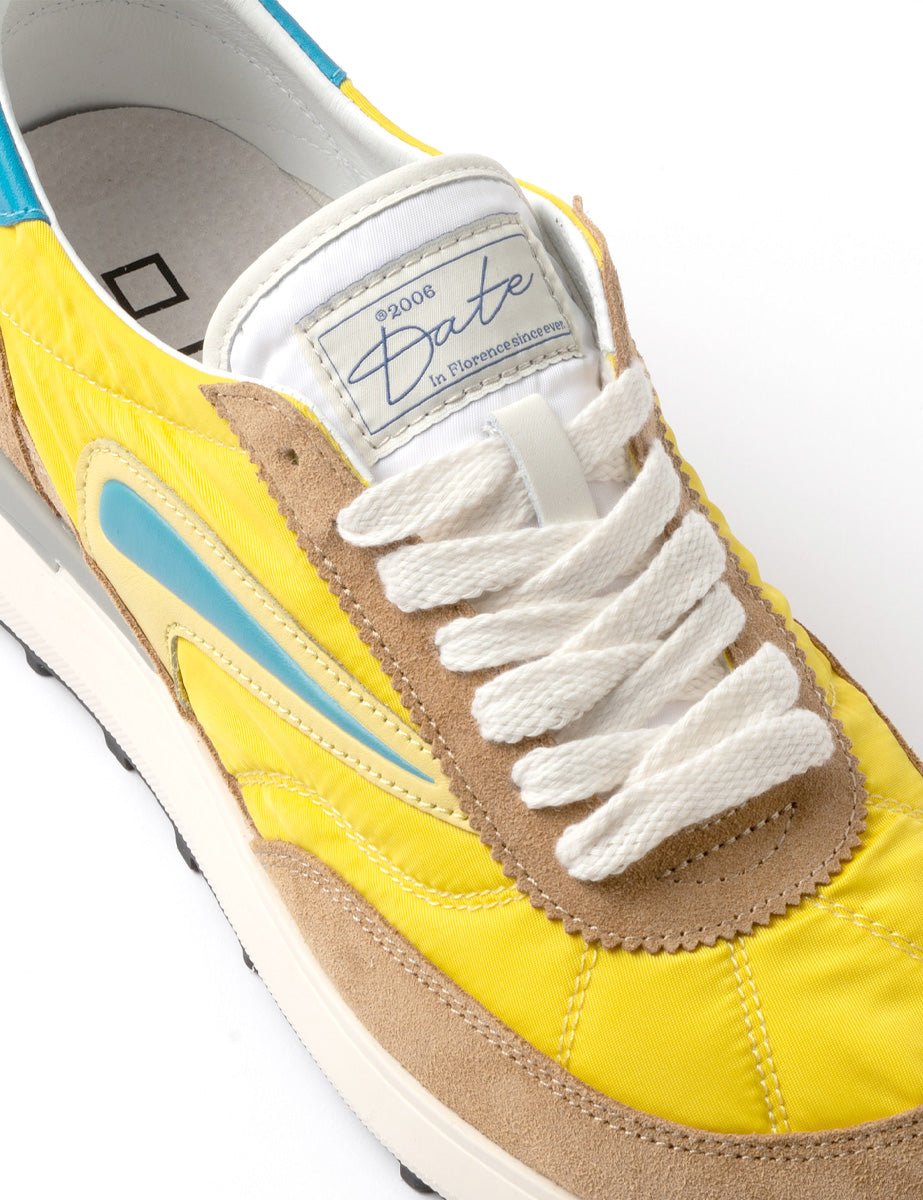 sneaker athleta nylon mustard - date - sneaker
