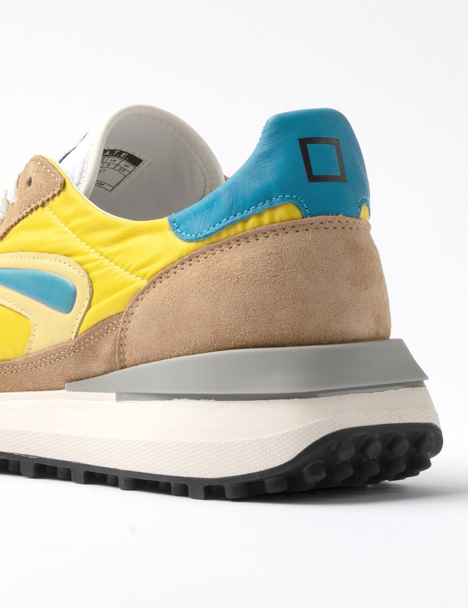 sneaker athleta nylon mustard - date - sneaker