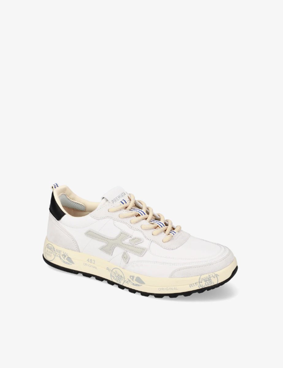 sneaker nous leather bianco - premiata - sneaker