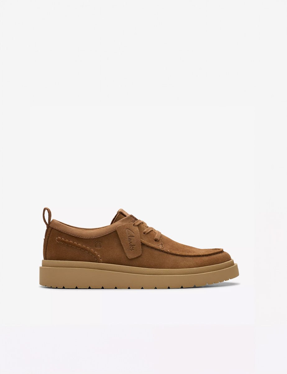 sneaker polden moc suede cola - clarks - sneaker