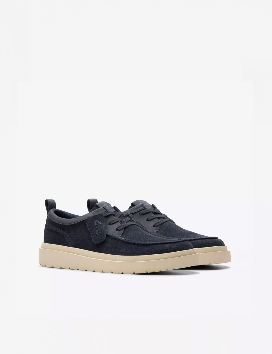 sneaker polden moc suede navy - clarks - sneaker