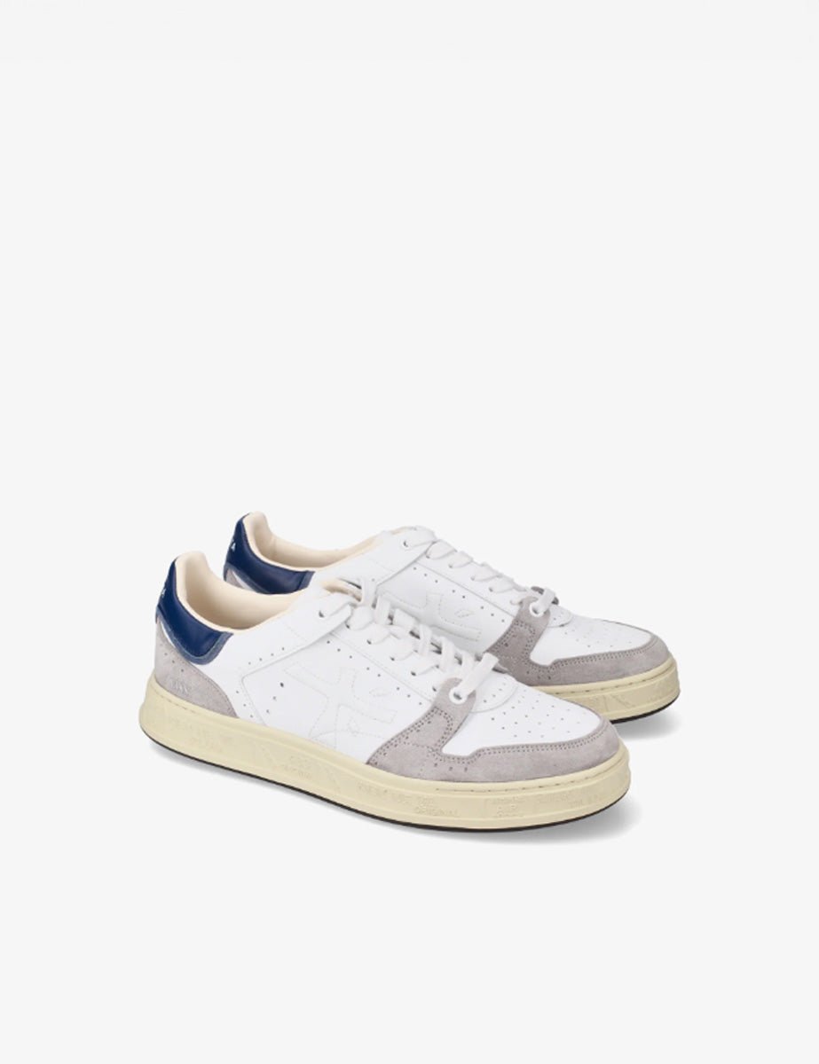 sneaker quinn bianco blu - premiata - sneaker