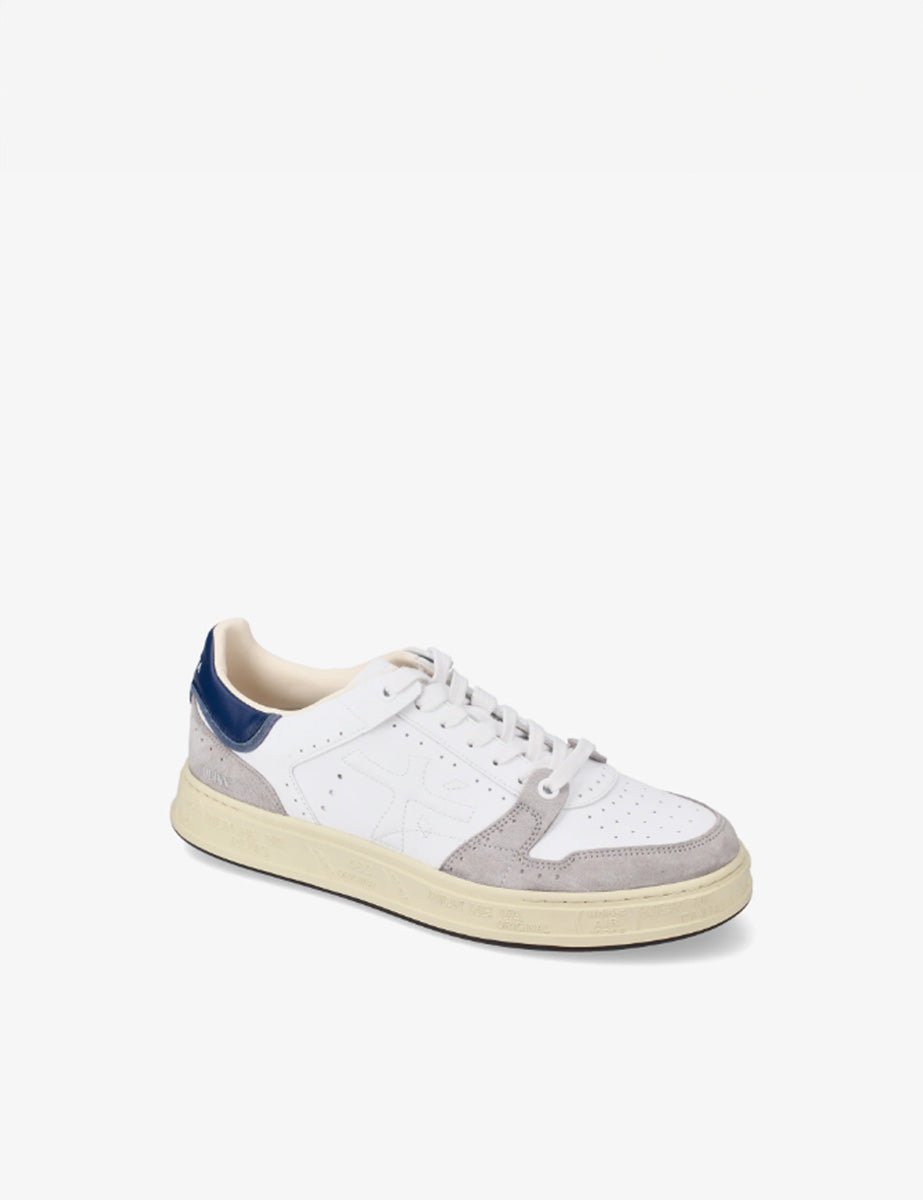 sneaker quinn bianco blu - premiata - sneaker