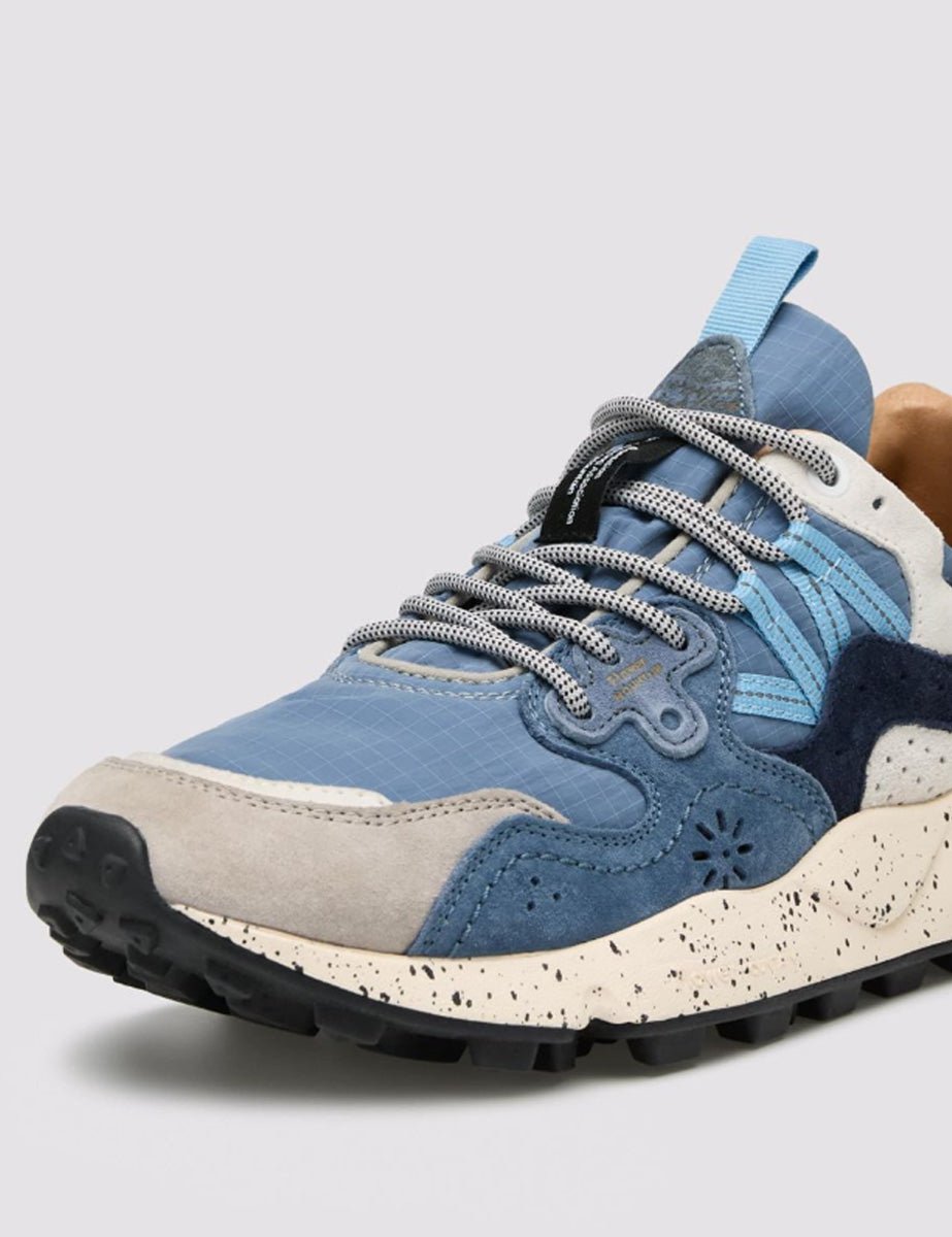 sneaker yamano suede light grey - flower mountain - sneaker