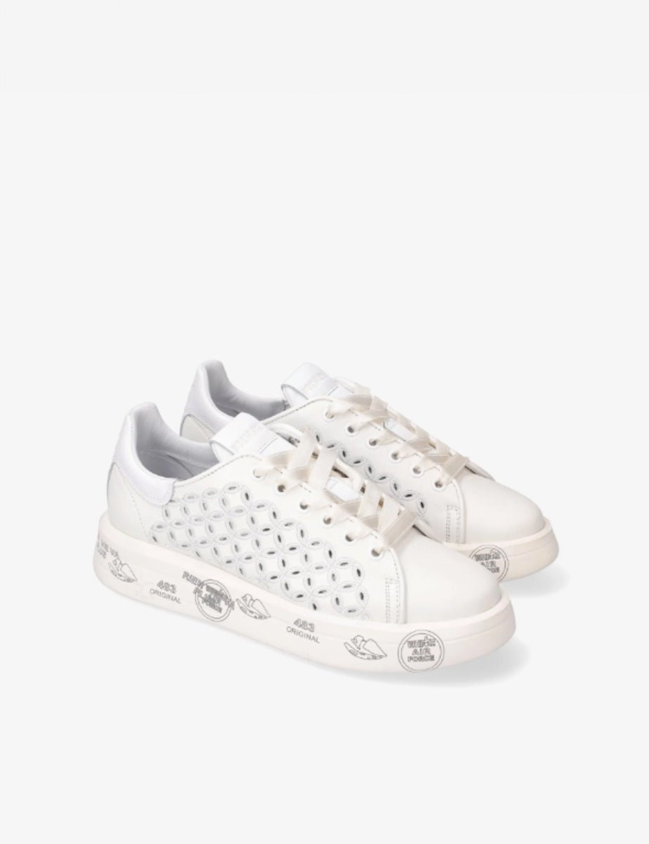 sneakers belle bianco - white premiata - sneaker