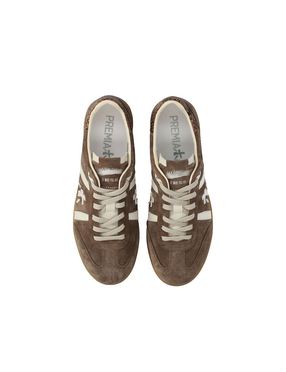 sneakers bonnie 8577 taupe - white premiata - sneaker