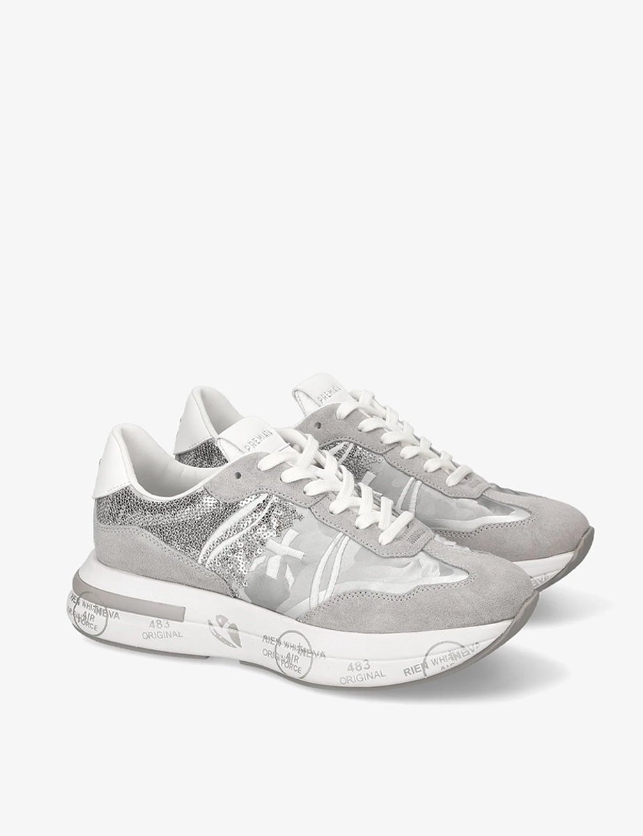 sneakers cassie argento - premiata - sneaker
