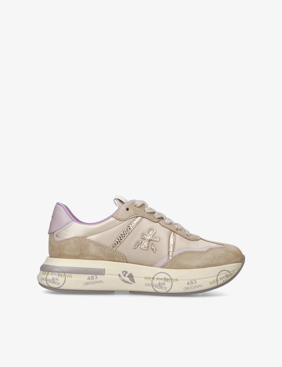 sneakers cassie ecru - premiata - sneaker