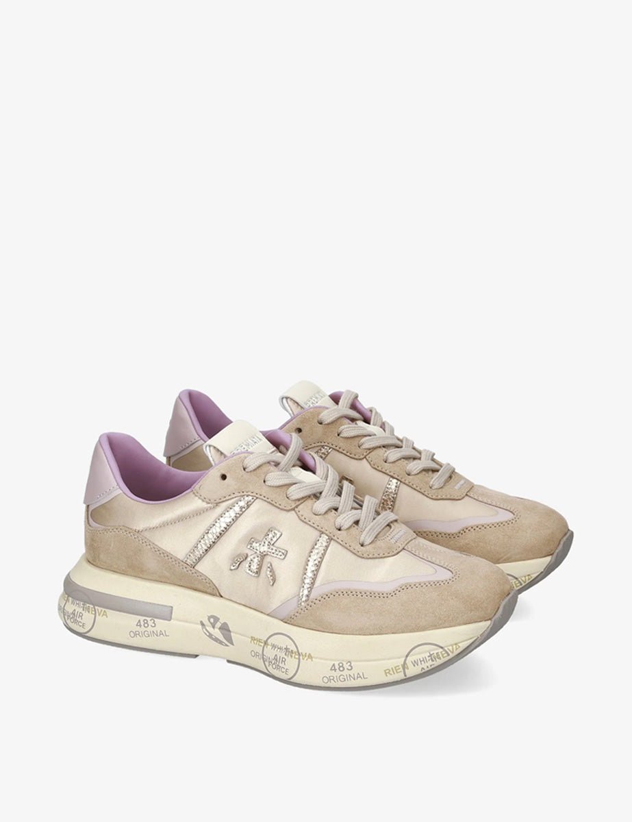 sneakers cassie ecru - premiata - sneaker