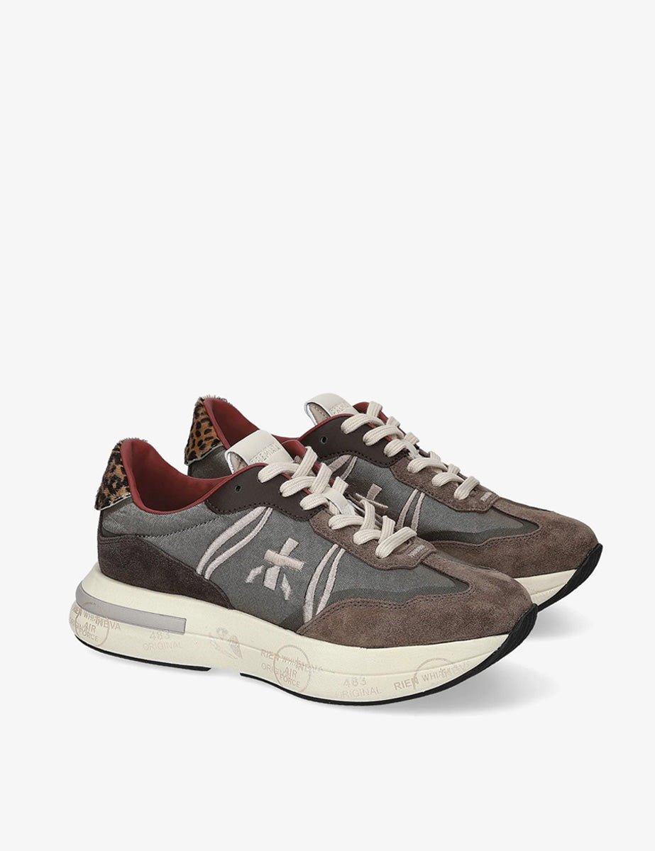 sneakers cassie marron glace - premiata - sneaker