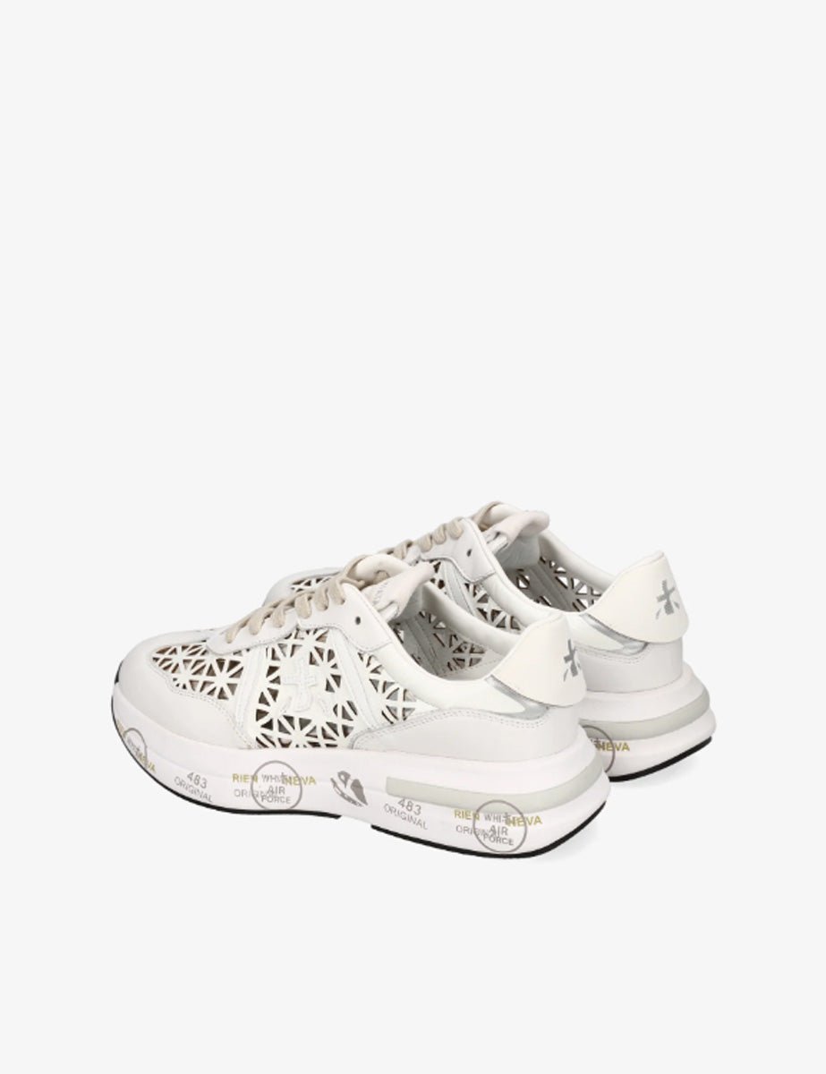 sneakers cassie pelle bianco - white premiata - sneaker