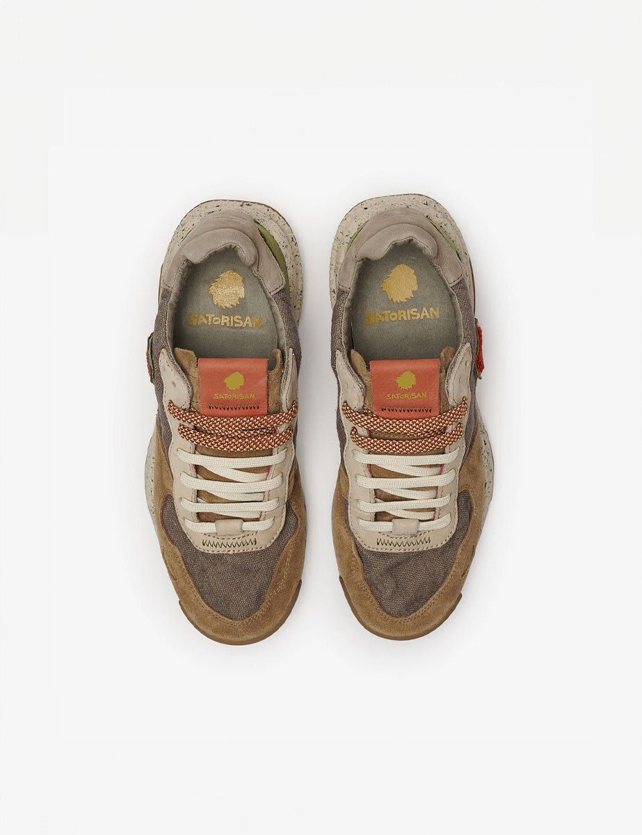 sneakers chacrona linen chestnut - satorisan - sneaker