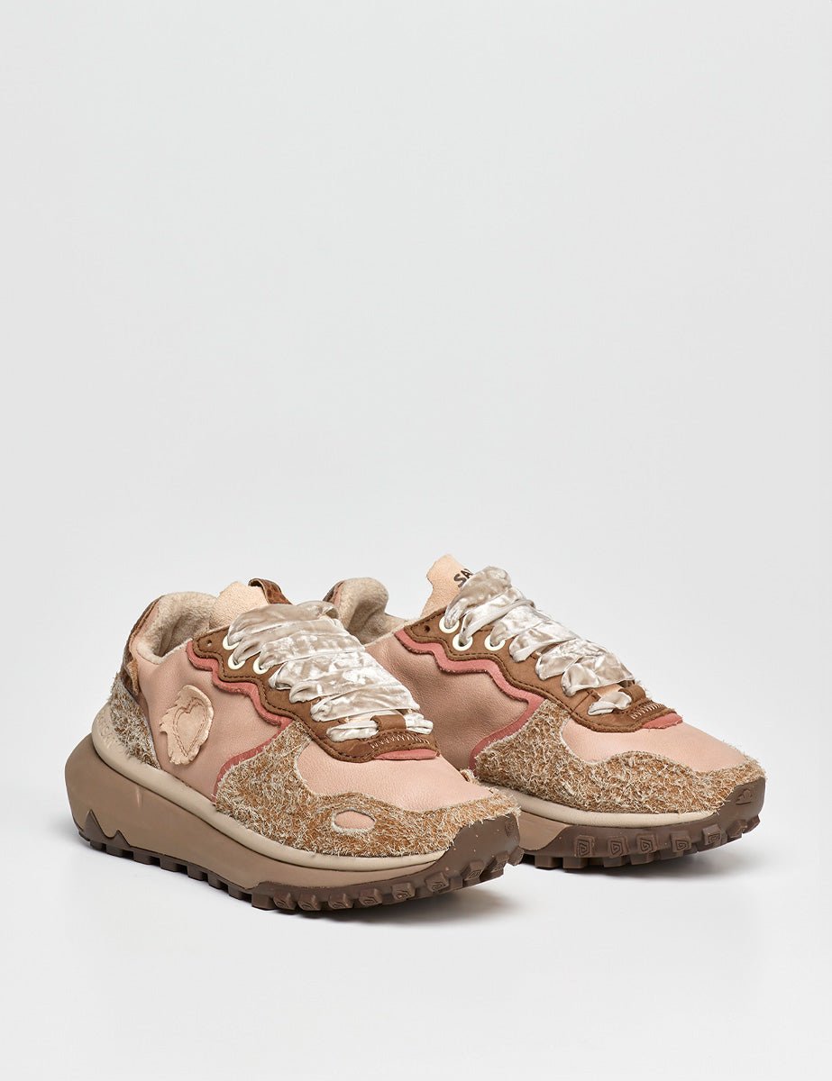 sneakers chacrona metta warm taupe - satorisan - sneaker