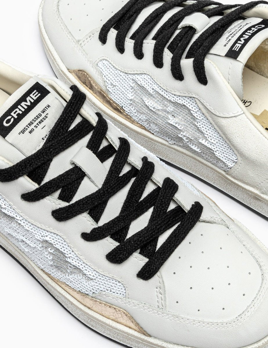 sneakers chelsea bianco - crime - sneaker