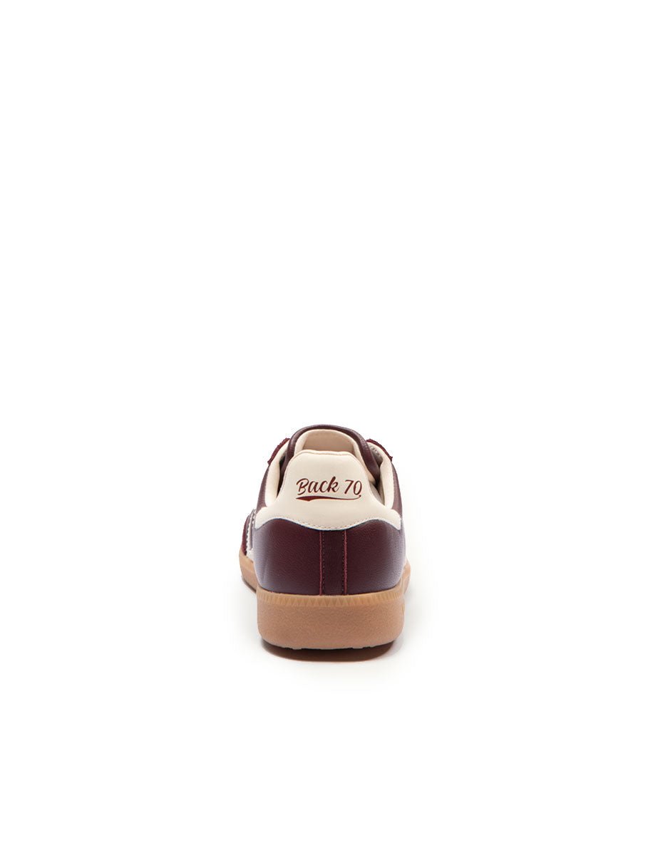 sneakers cloud pelle scamosciata bordeaux - back 70 - sneaker