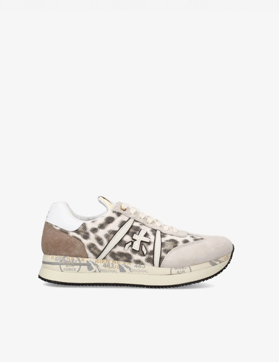 sneakers conny animalier - white premiata - sneaker