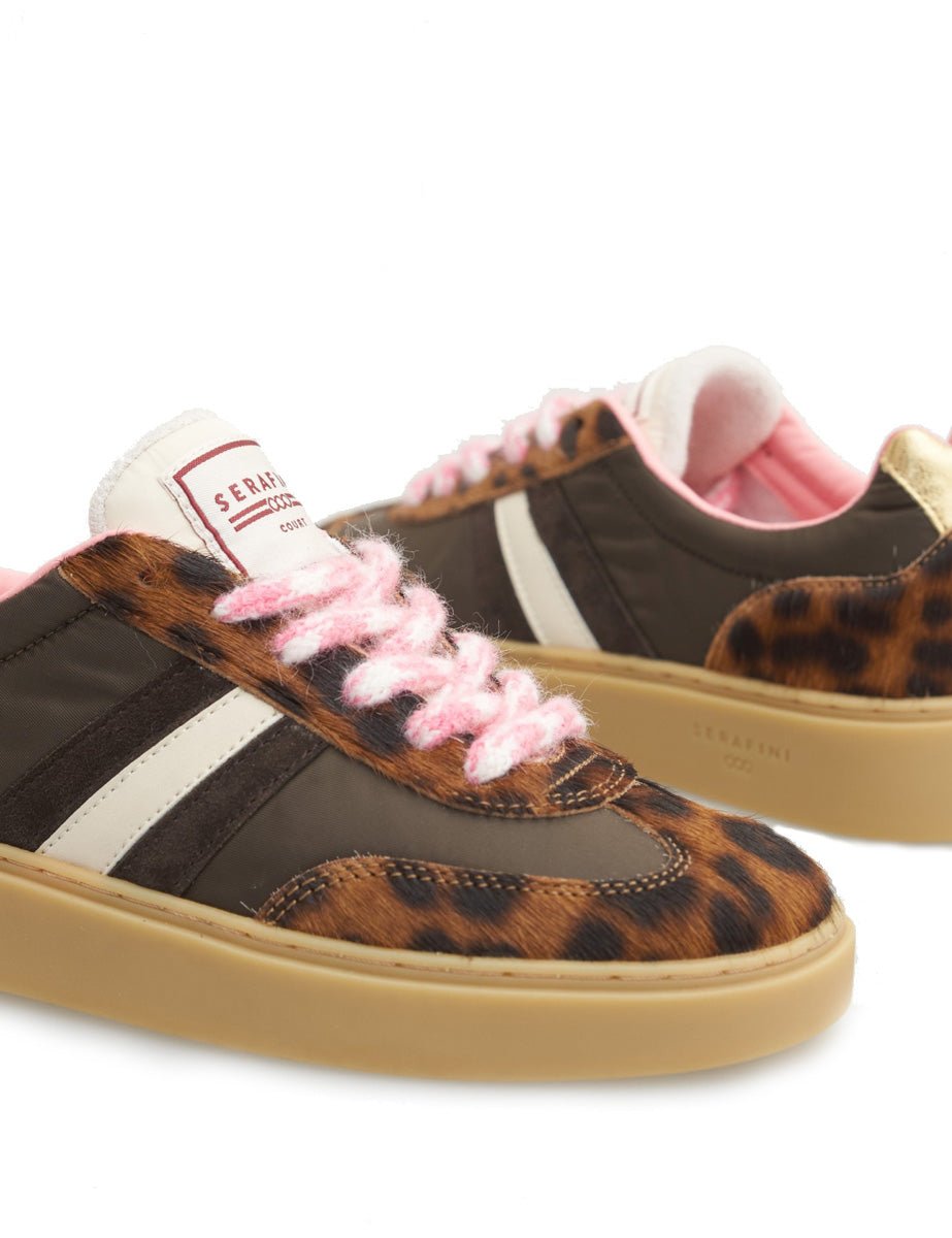 sneakers court tanzania brown gold - serafini - sneaker