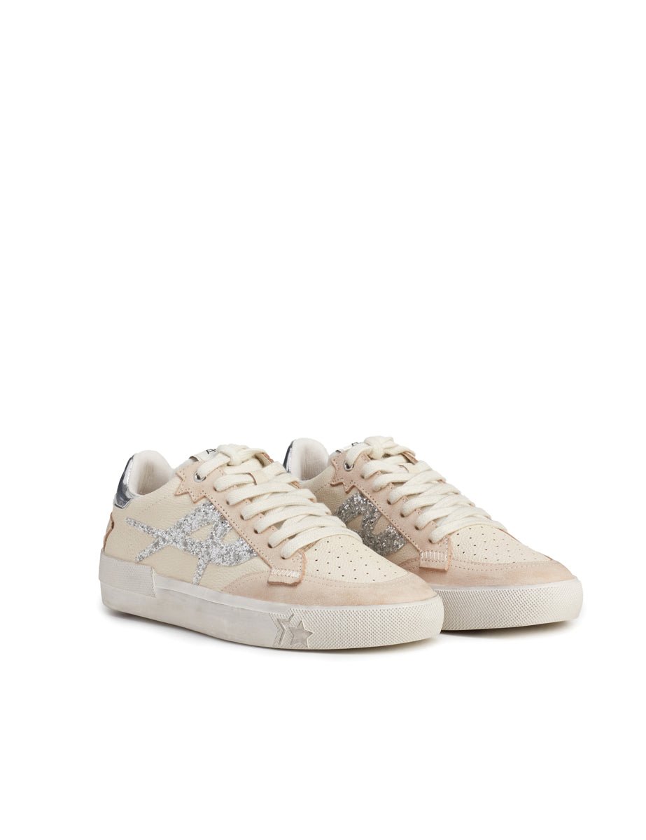 sneakers cuoio talc silver - ash - sneaker