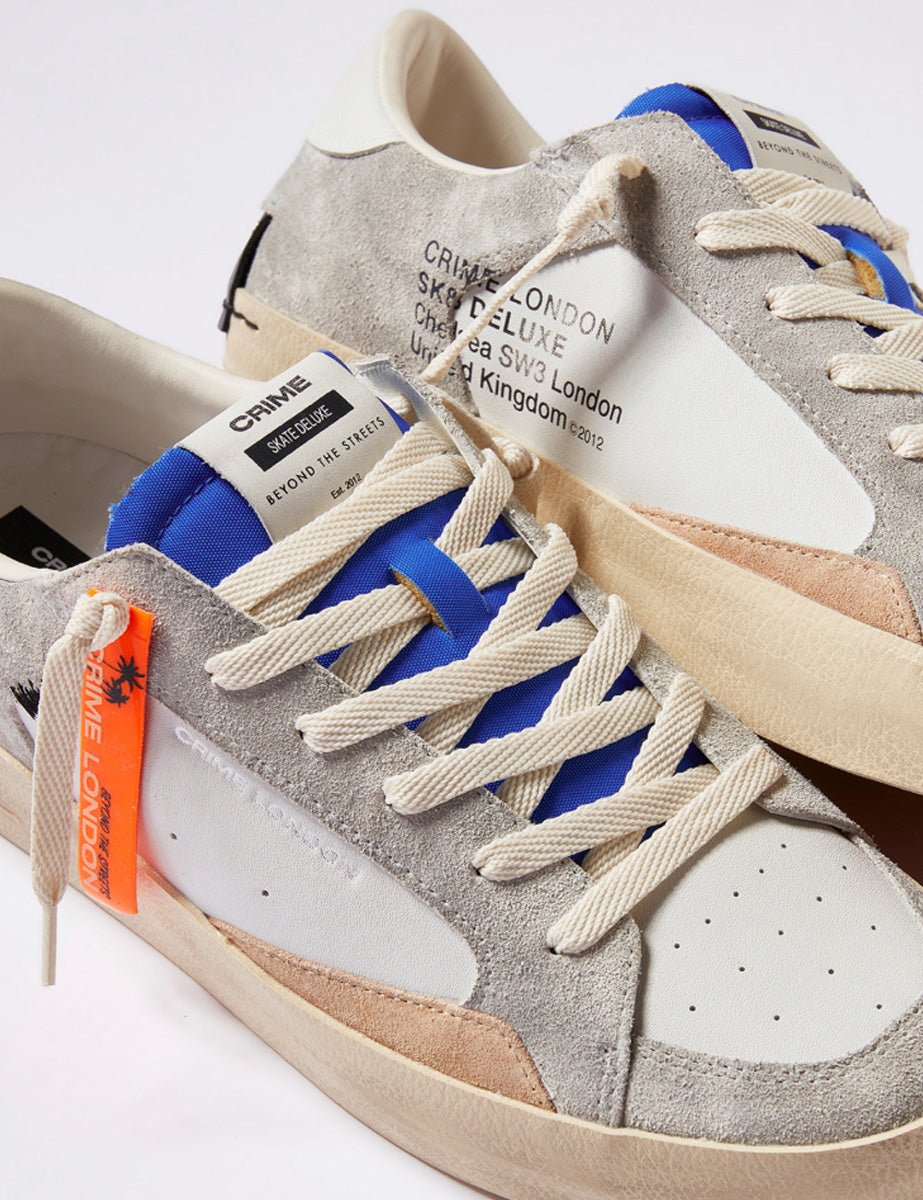 sneakers deluxe grigio - crime - sneaker