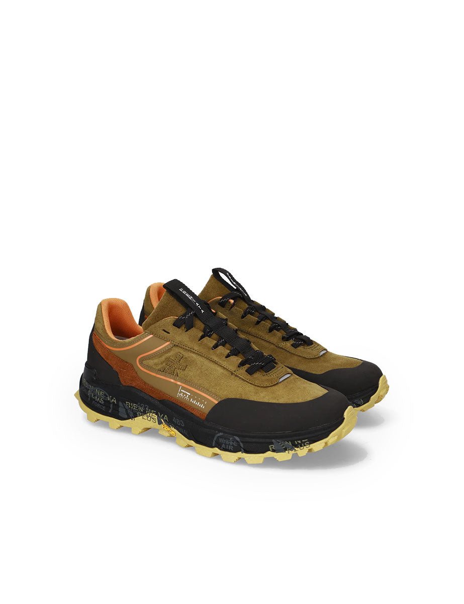 sneakers devin 501 verde - white premiata - sneaker