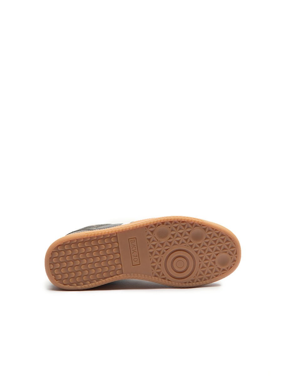 sneakers double grigio scuro - back 70 - sneaker