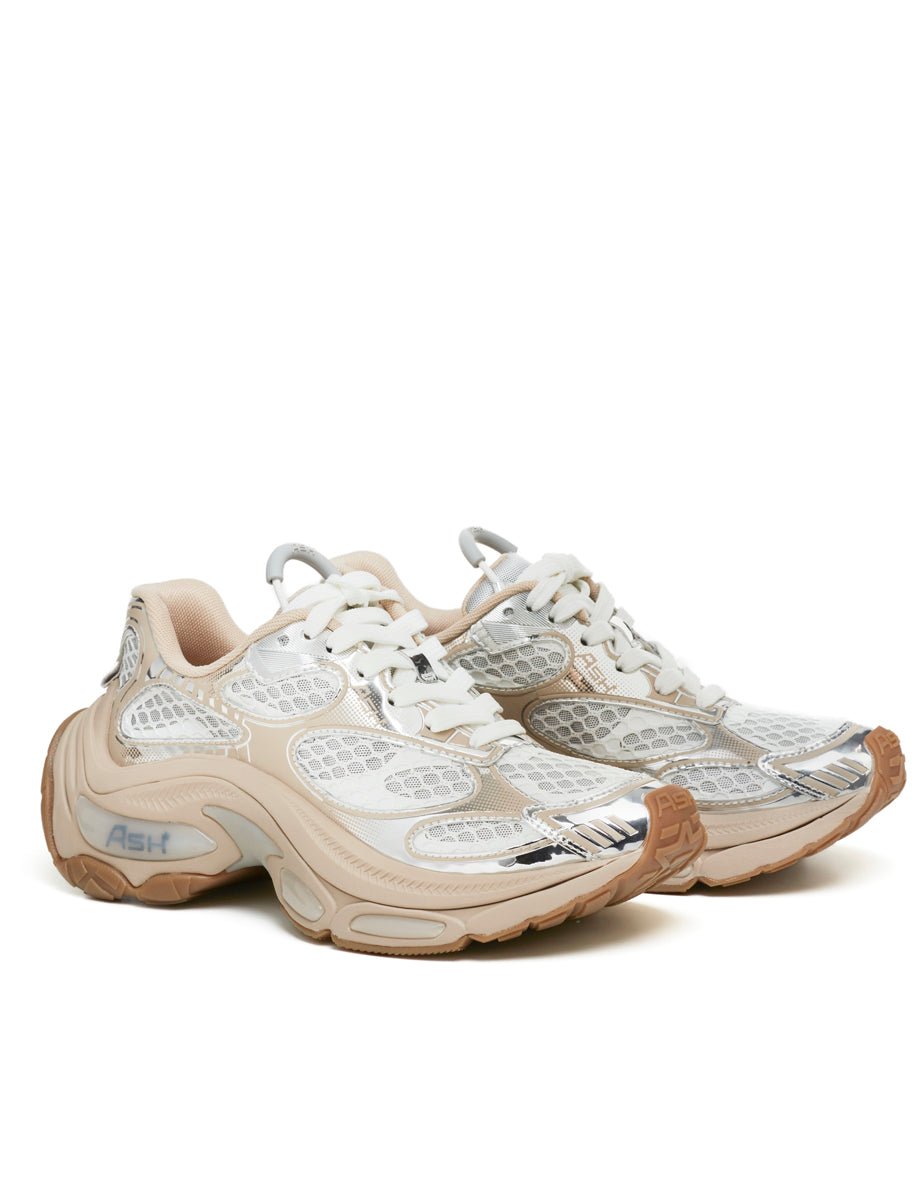 sneakers dragon silver white - ash - sneaker