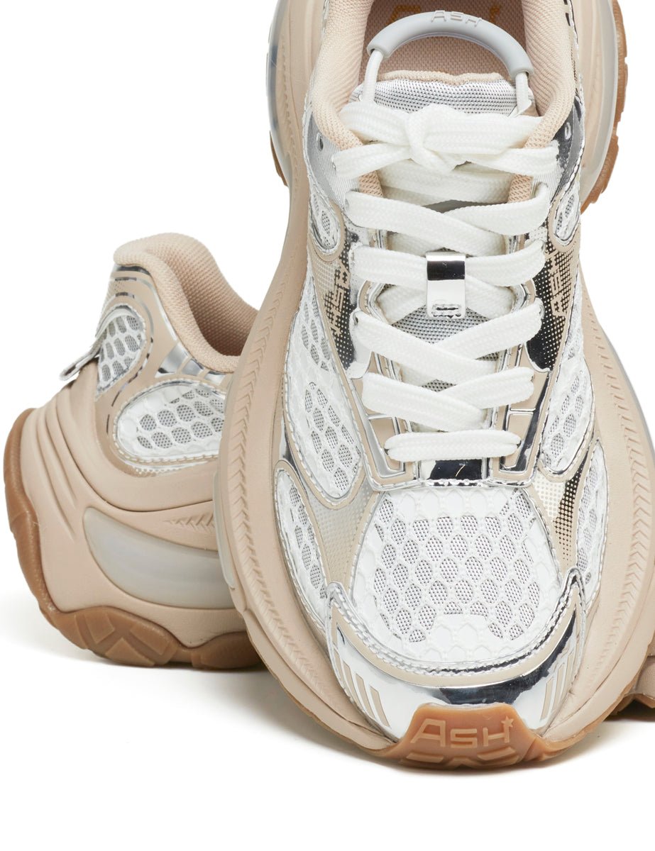 sneakers dragon silver white - ash - sneaker