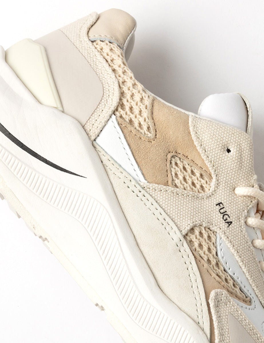 sneakers fuga net beige - date - sneaker
