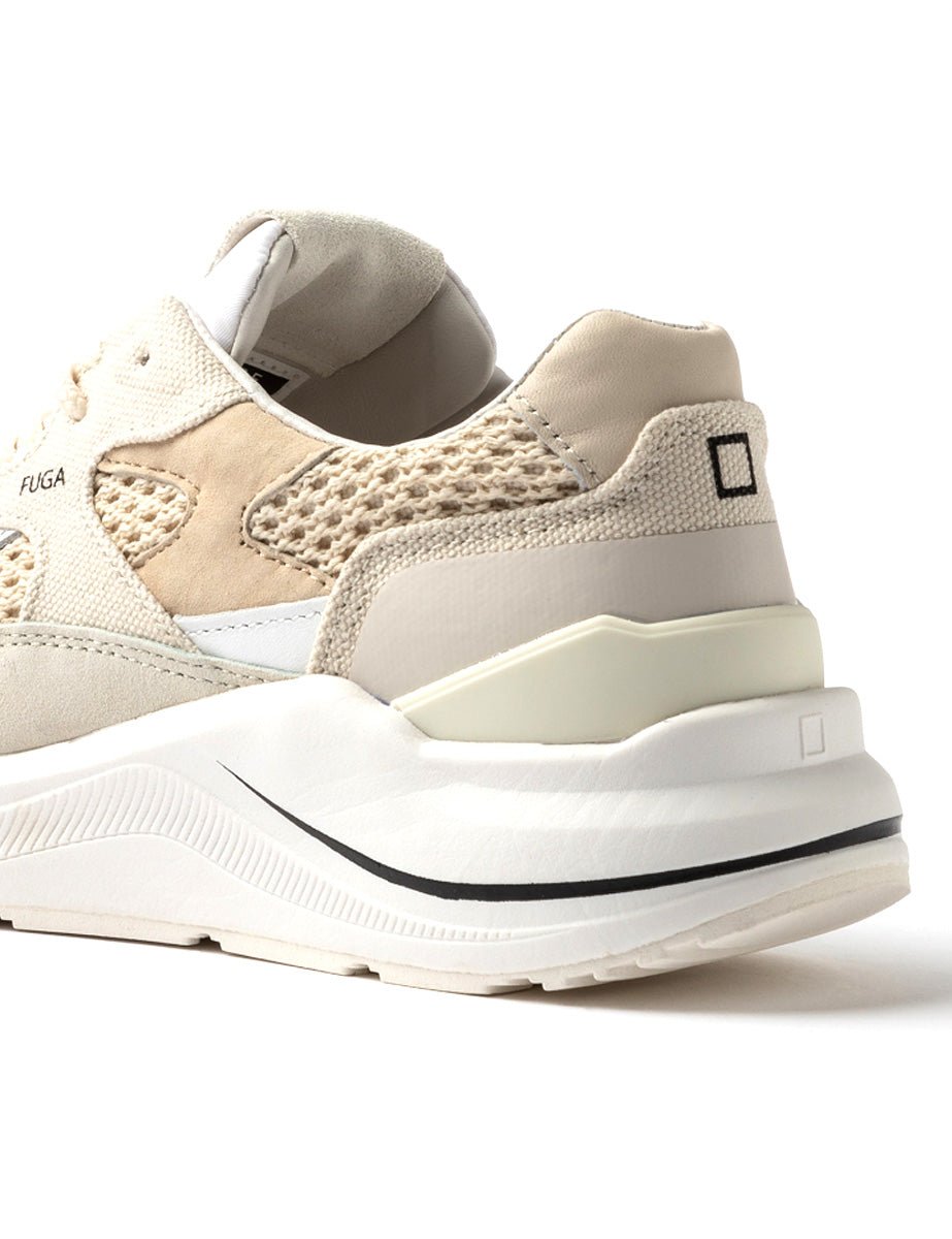 sneakers fuga net beige - date - sneaker