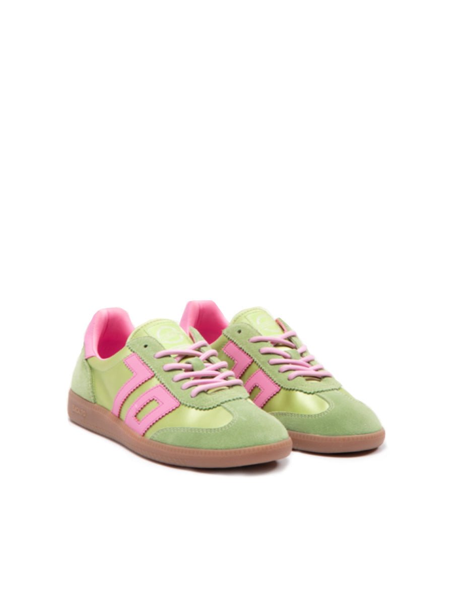 sneakers ghost satin lime - back 70 - sneaker