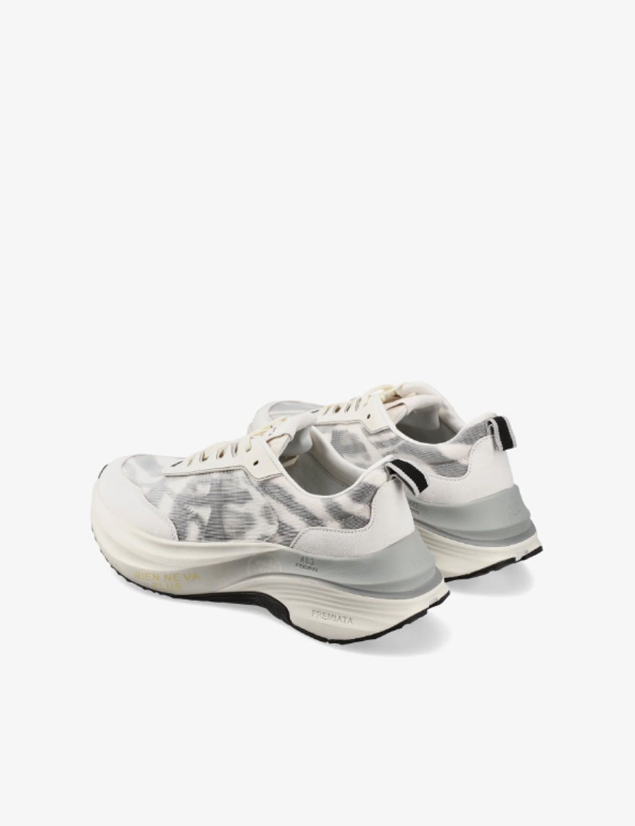 sneakers hill zebrato - white premiata - sneaker