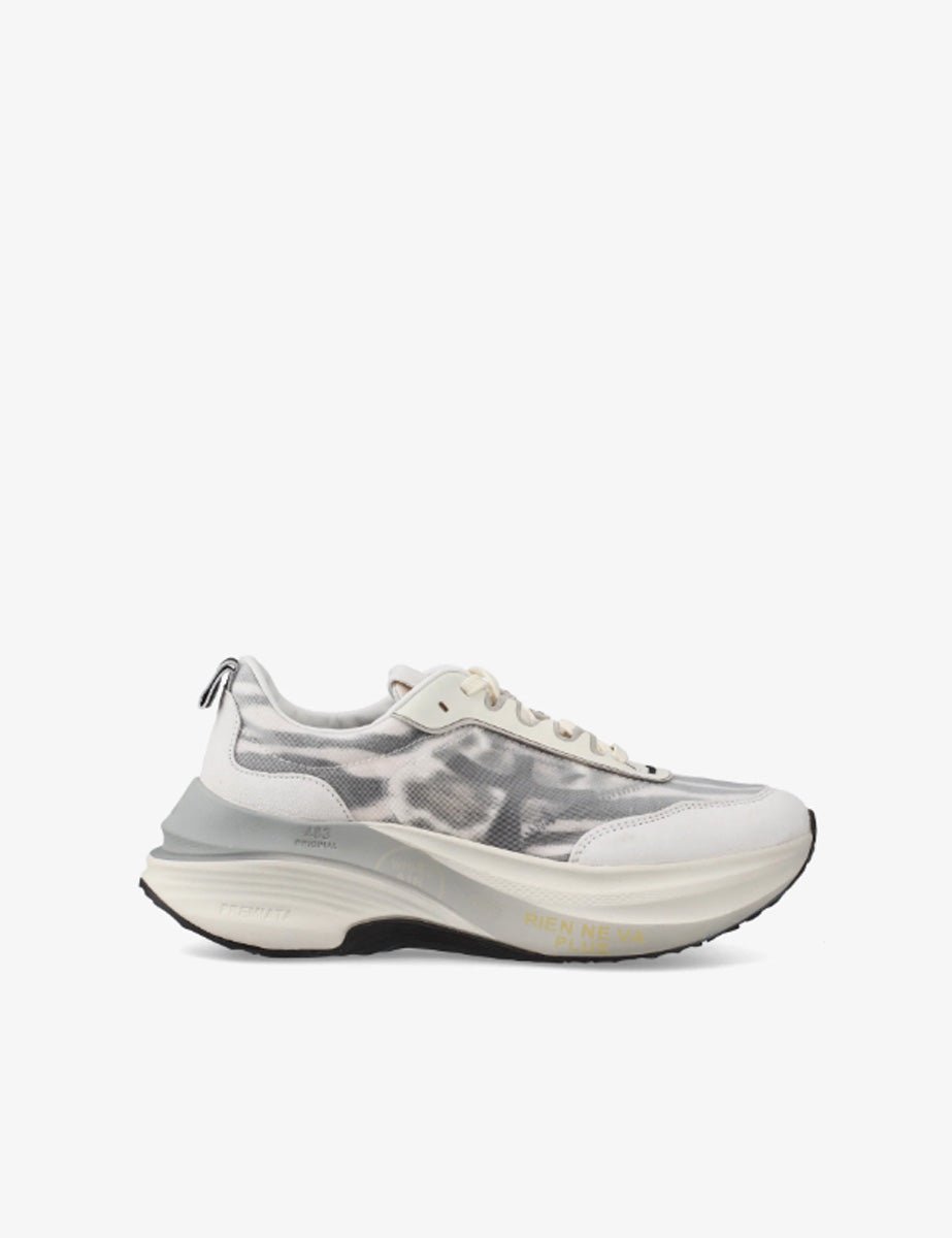 sneakers hill zebrato - white premiata - sneaker