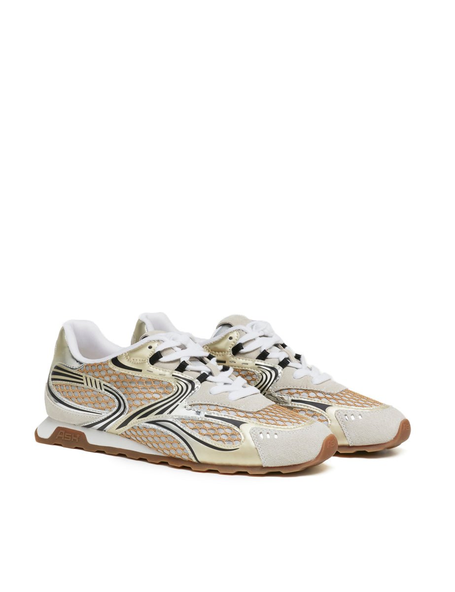 sneakers kabuki offwhite silver gold - ash - sneaker
