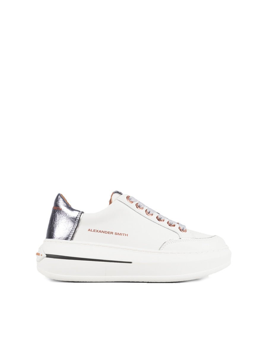 sneakers lancaster white silver - alexander smith - sneaker